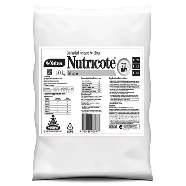 Yates Nutricote N12 Micro + TE 70 Day – 12 : 4.4 : 8.3