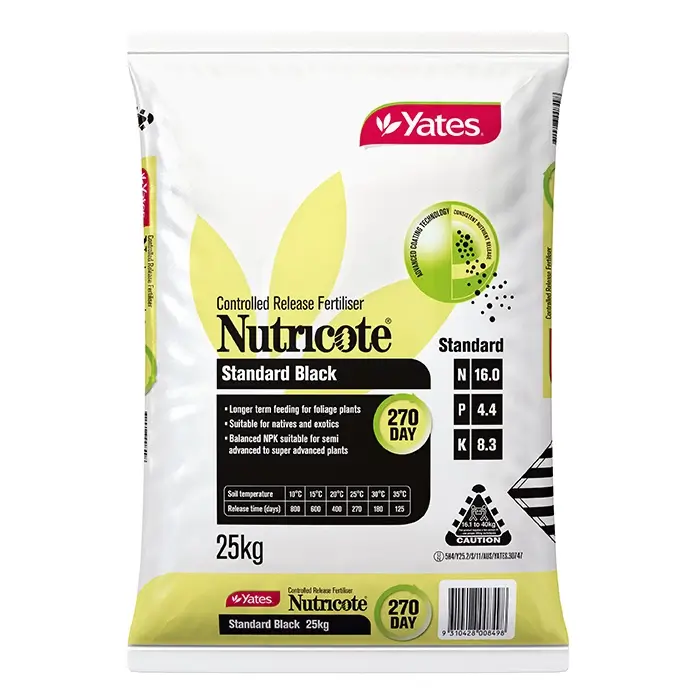 Yates Nutricote Standard Black 270 Day – 16 : 4.4 : 8.3