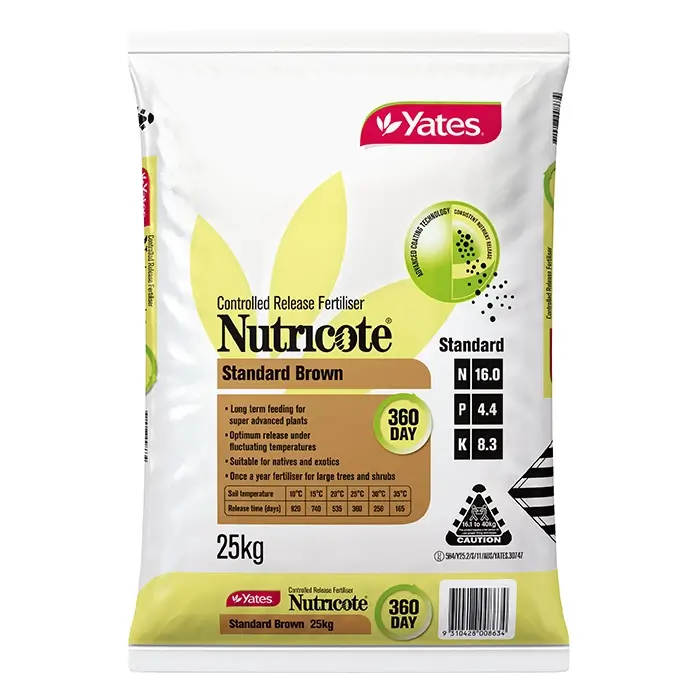 Yates Nutricote Standard Brown 360 Day – 16 : 4.4 : 8.3
