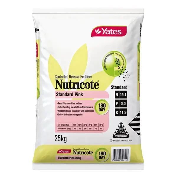 Yates Nutricote Standard Pink 180 Day – 19.1 : 0* : 11.9